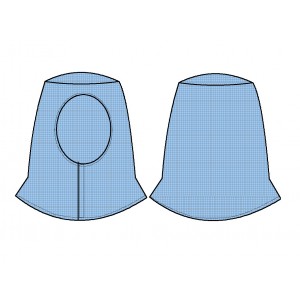 COGULA ANTIESTÁTICA AZUL CLARO CE *